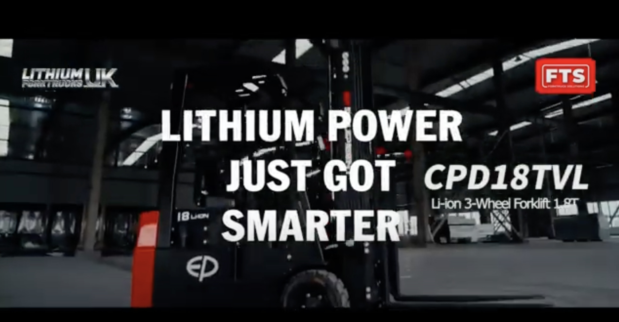 EP Lithium 3 Wheel CPD15:18:20TVL From FTS