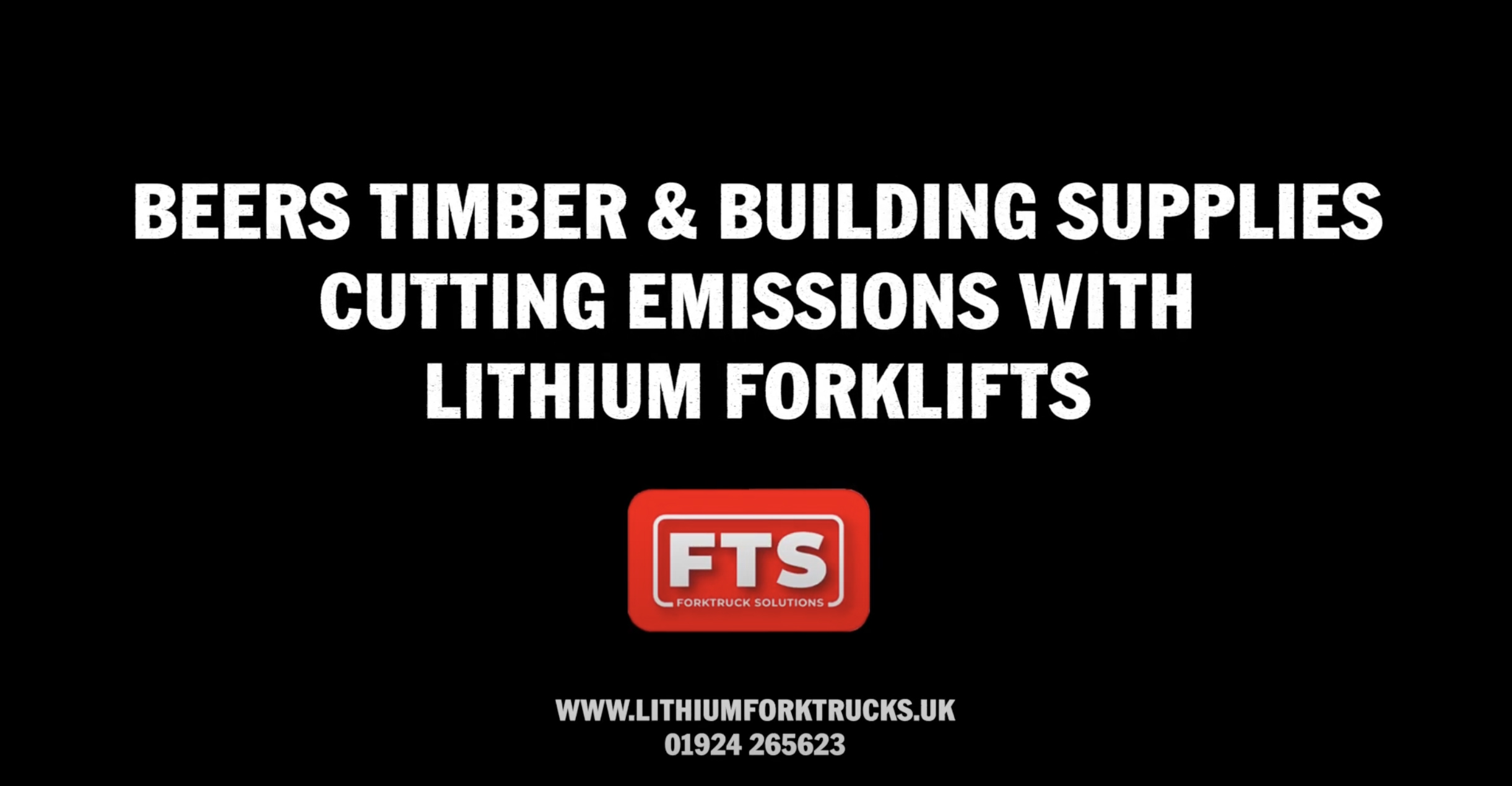 Beers Timber Switch To Lithium Forktrucks From FTS